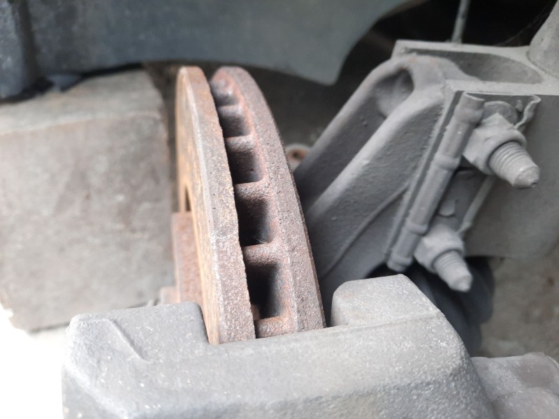 Recambio de disco freno delantero para citroën berlingo multispace (b9) 1.6 hdi 75 / bluehdi 75 referencia OEM IAM   