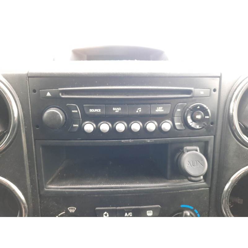 Recambio de sistema audio / radio cd para citroën berlingo multispace (b9) 1.6 hdi 75 / bluehdi 75 referencia OEM IAM   