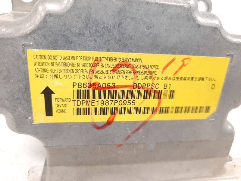 Recambio de centralita airbag para citroën c-crosser xtr referencia OEM IAM   