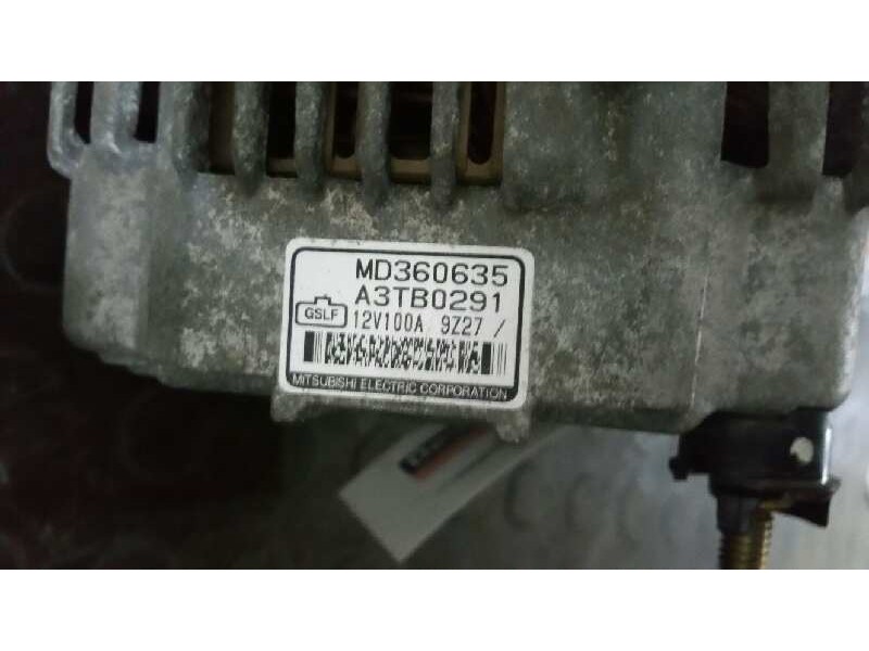 Recambio de alternador para mitsubishi montero pinin (h60/h70) referencia OEM IAM MD360635 A3TB0291 
