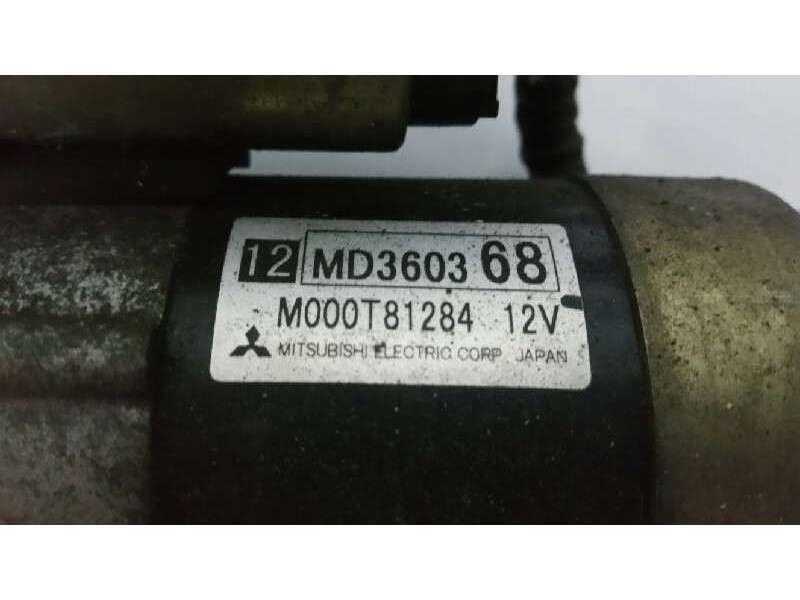 Recambio de motor arranque para mitsubishi montero pinin (h60/h70) referencia OEM IAM MD360368 M000T81284 