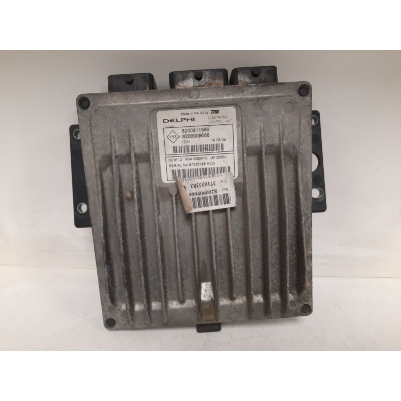 Recambio de centralita motor uce para renault kangoo / grand kangoo ii (kw0/1_) 1.5 dci 70 (kw0v, kw0a) referencia OEM IAM   
