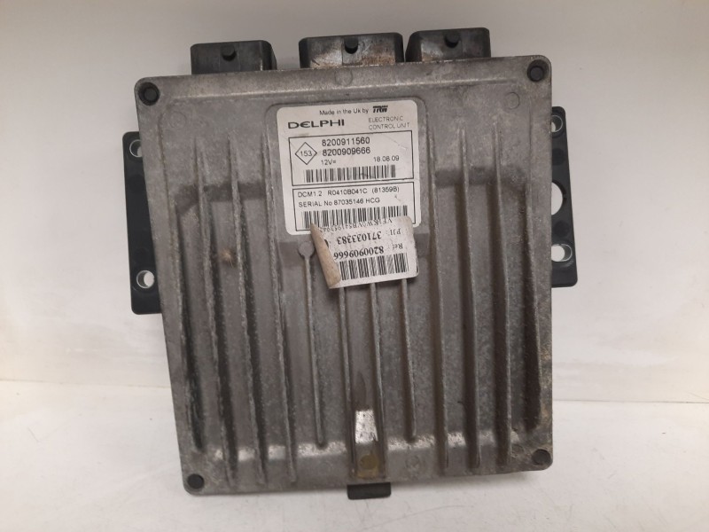 Recambio de centralita motor uce para renault kangoo / grand kangoo ii (kw0/1_) 1.5 dci 70 (kw0v, kw0a) referencia OEM IAM   