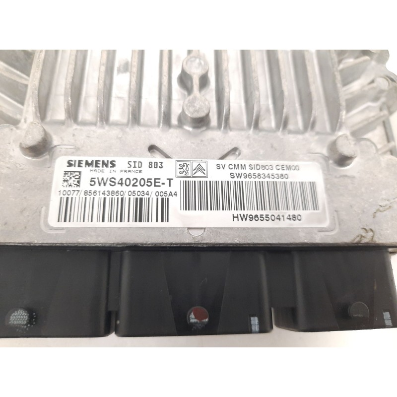 Recambio de centralita motor uce para peugeot 407 sw (6e_, 6d_) 2.0 hdi 135 referencia OEM IAM 5WS40205ET  