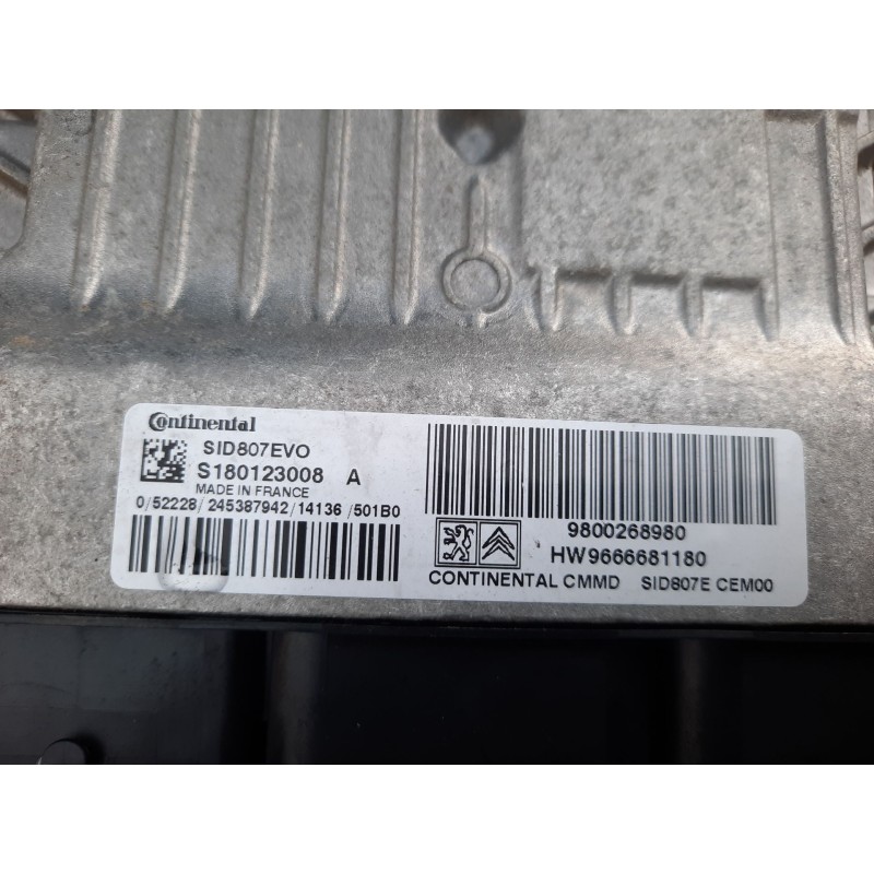 Recambio de centralita motor uce para citroën c4 ii (nc_) 1.6 bluehdi 115 referencia OEM IAM   