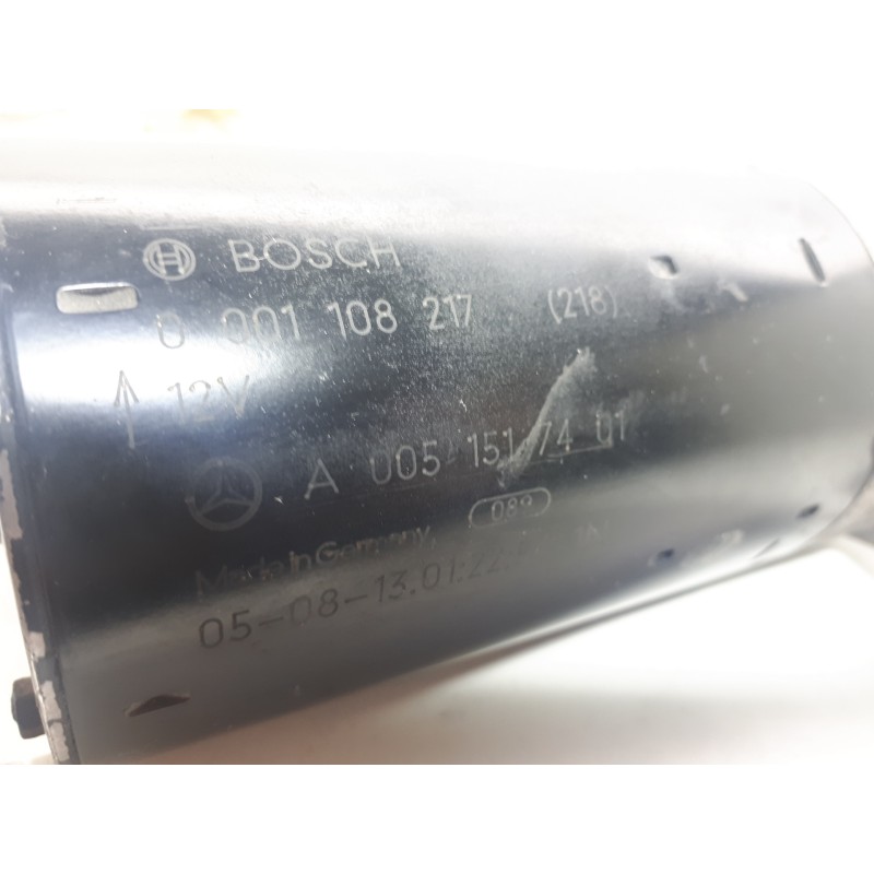 Recambio de motor arranque para mercedes-benz clase a (w169) a 180 cdi exclusive edition (169.007) referencia OEM IAM A005151740