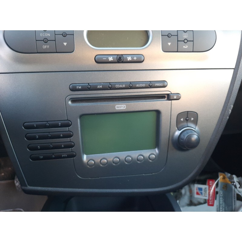 Recambio de sistema audio / radio cd para seat leon (1p1) 1.6 referencia OEM IAM   