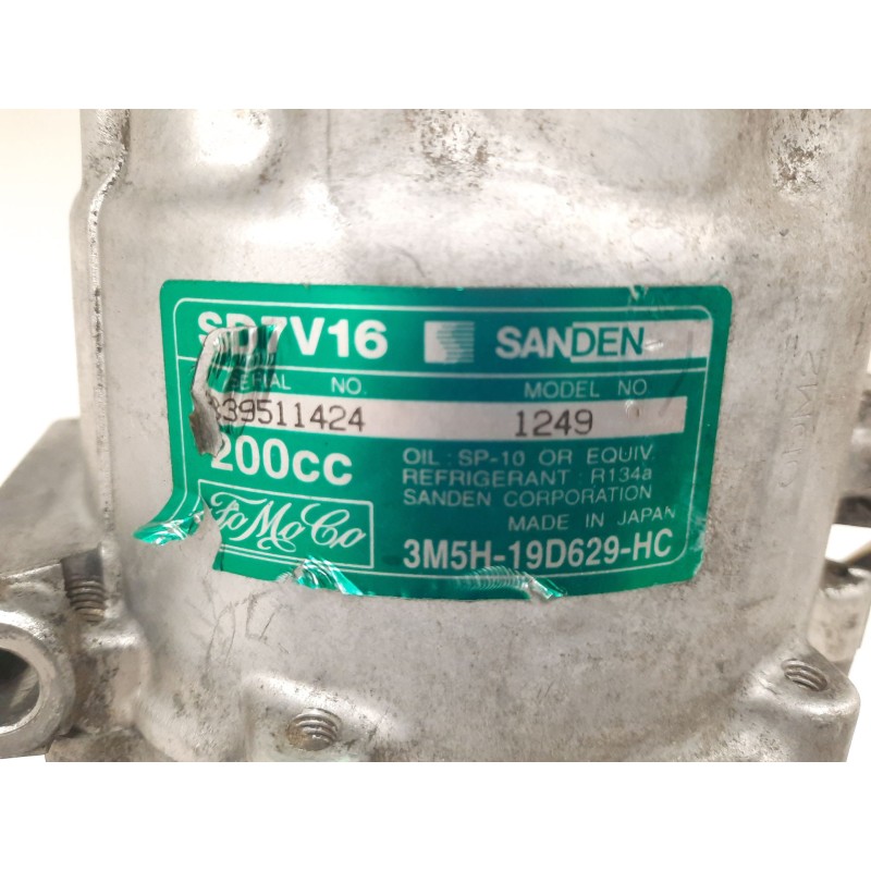 Recambio de compresor aire acondicionado para ford focus ii (da_, hcp, dp) 2.0 tdci referencia OEM IAM 1249 3M5H19D629HC 