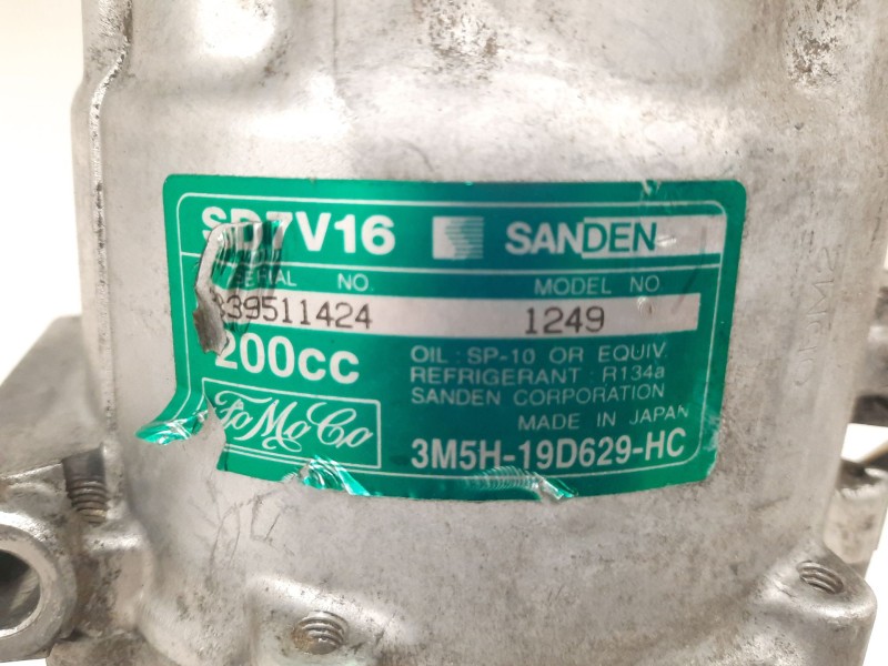 Recambio de compresor aire acondicionado para ford focus ii (da_, hcp, dp) 2.0 tdci referencia OEM IAM 1249 3M5H19D629HC 