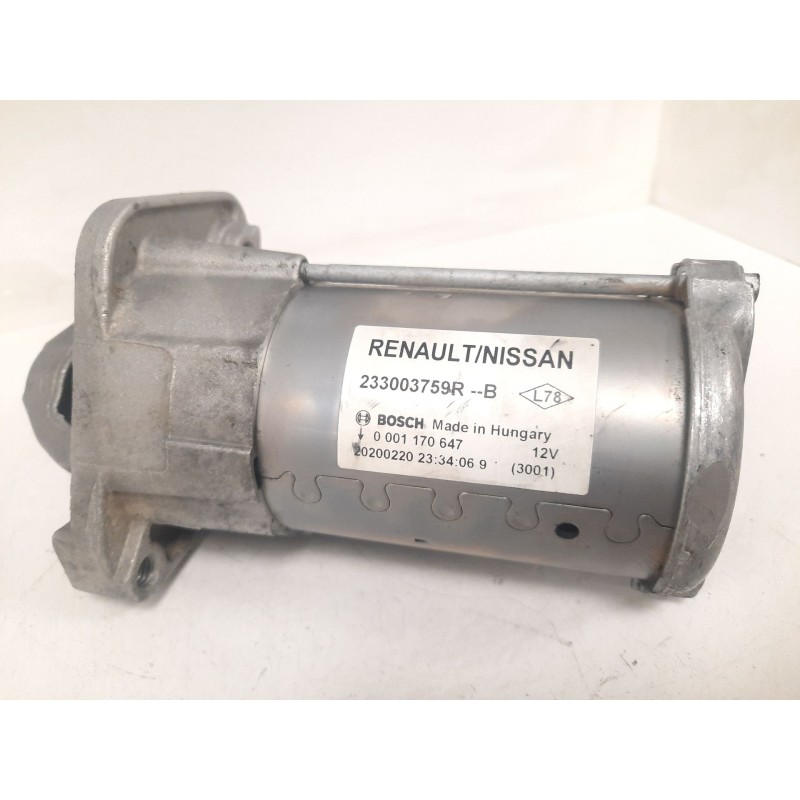 Recambio de motor arranque para dacia duster (hm_) 1.5 dci 115 (hmad) referencia OEM IAM 0001170647 233003759R 