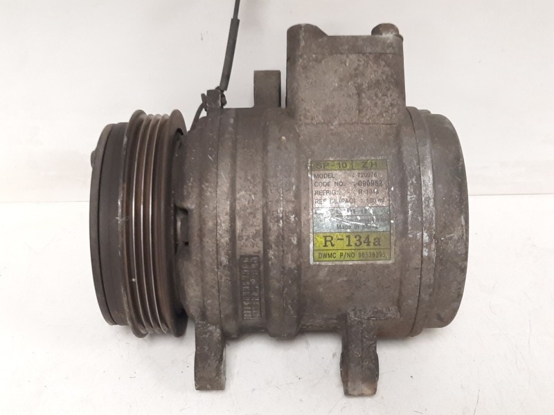 Recambio de compresor aire acondicionado para chevrolet aveo / kalos hatchback (t200) 1.2 referencia OEM IAM 720076 090952 