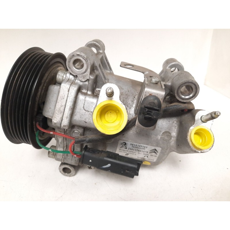 Recambio de compresor aire acondicionado para citroën c3 / c3 origin iii (sx) 1.6 bluehdi 100 referencia OEM IAM 9810349980 9808