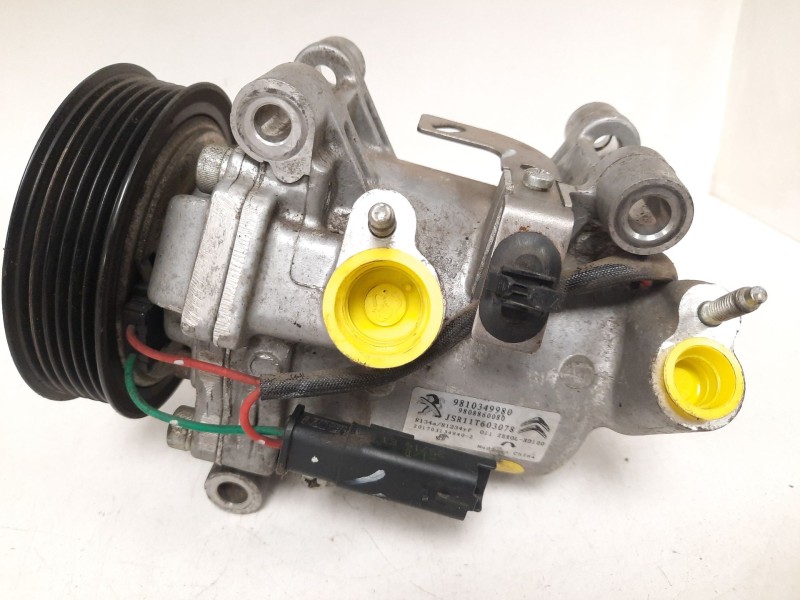 Recambio de compresor aire acondicionado para citroën c3 / c3 origin iii (sx) 1.6 bluehdi 100 referencia OEM IAM 9810349980 9808