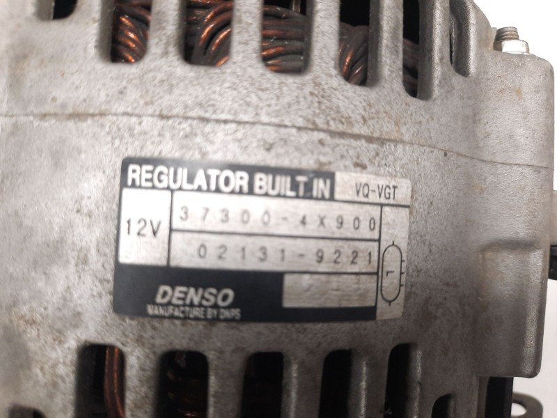 Recambio de alternador para kia carnival / grand carnival iii (vq) 2.9 crdi referencia OEM IAM 373004X900 021319221 