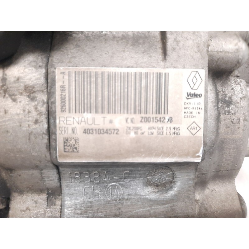 Recambio de compresor aire acondicionado para dacia sandero ii tce 90 (b8m1, b8ma) referencia OEM IAM   