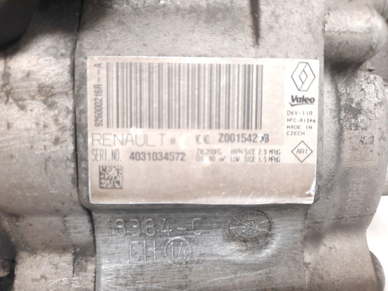 Recambio de compresor aire acondicionado para dacia sandero ii tce 90 (b8m1, b8ma) referencia OEM IAM   