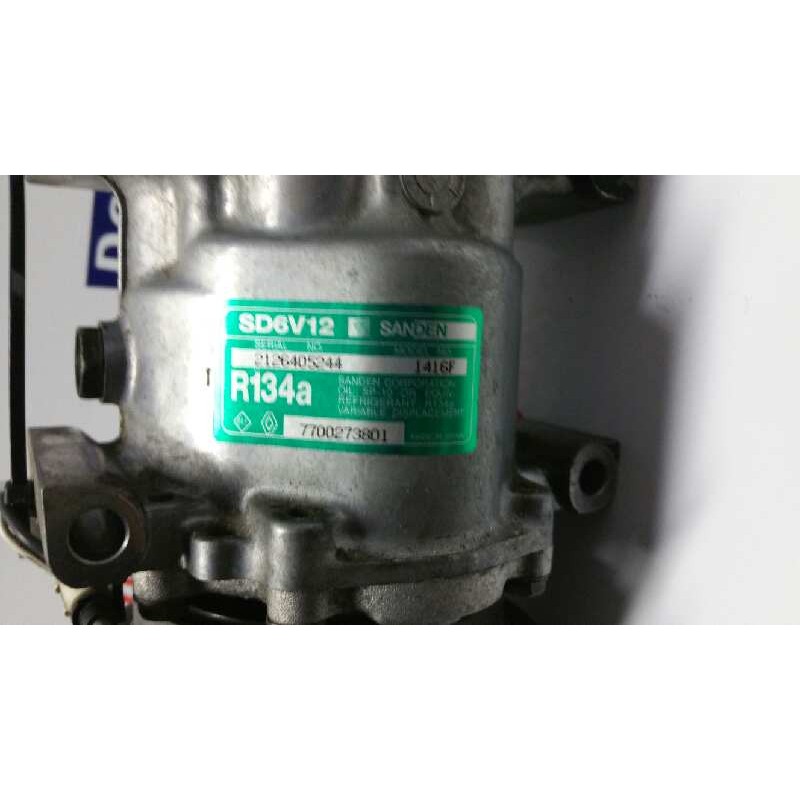 Recambio de compresor aire acondicionado para renault clio ii fase ii (b/cb0) authentique referencia OEM IAM 7700273801 1426F 1