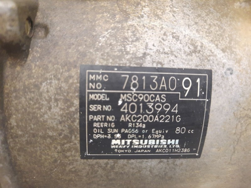 Recambio de compresor aire acondicionado para citroën c-crosser xtr referencia OEM IAM   