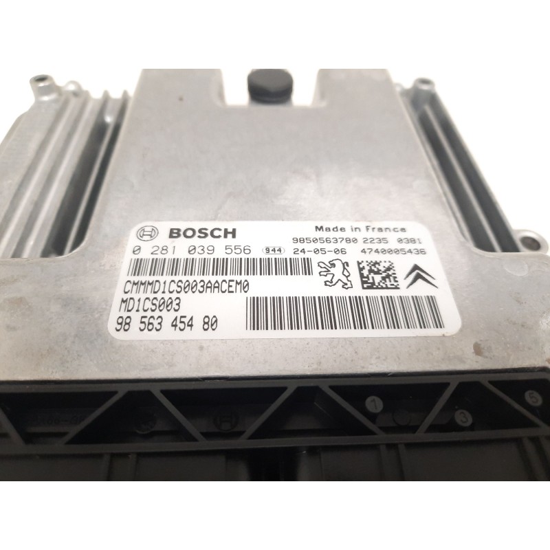 Recambio de centralita motor uce para opel combo e tour / life (k9) 1.5 referencia OEM IAM 0281039556  