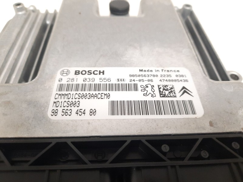 Recambio de centralita motor uce para opel combo e tour / life (k9) 1.5 referencia OEM IAM 0281039556  