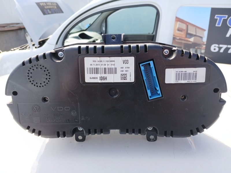 Recambio de cuadro instrumentos para seat ibiza iv (6j5, 6p1) 1.6 tdi referencia OEM IAM 6J1857003BAK3  