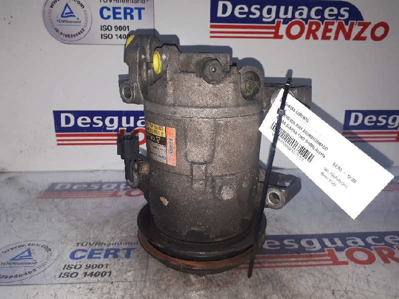 Recambio de compresor aire acondicionado para nissan almera tino (v10m) acenta referencia OEM IAM 9260006N01 EA05145010 EA051