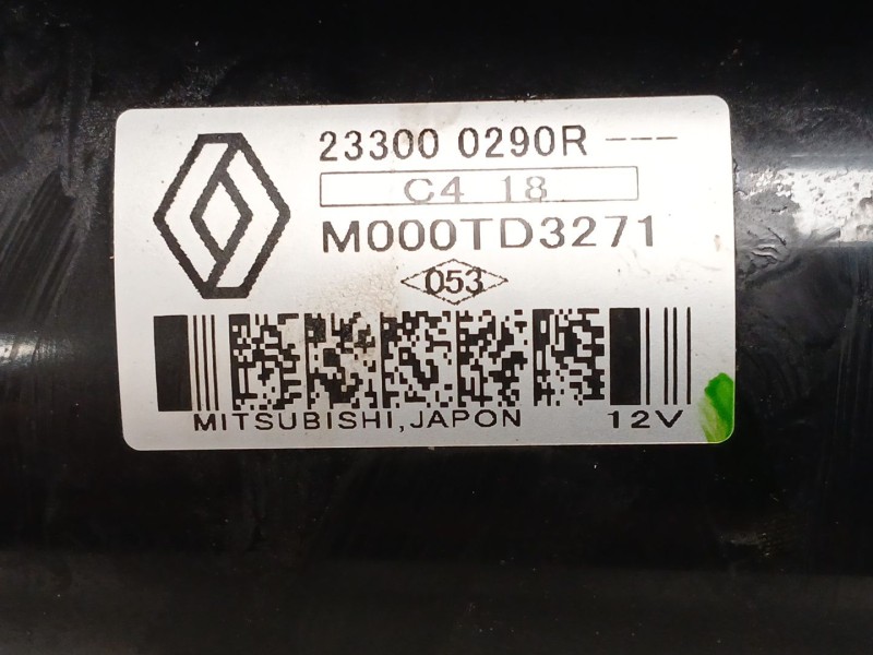 Recambio de motor arranque para nissan townstar furgoneta/monovolumen (xfk) 1.3 referencia OEM IAM 233000290R  M000TD3271