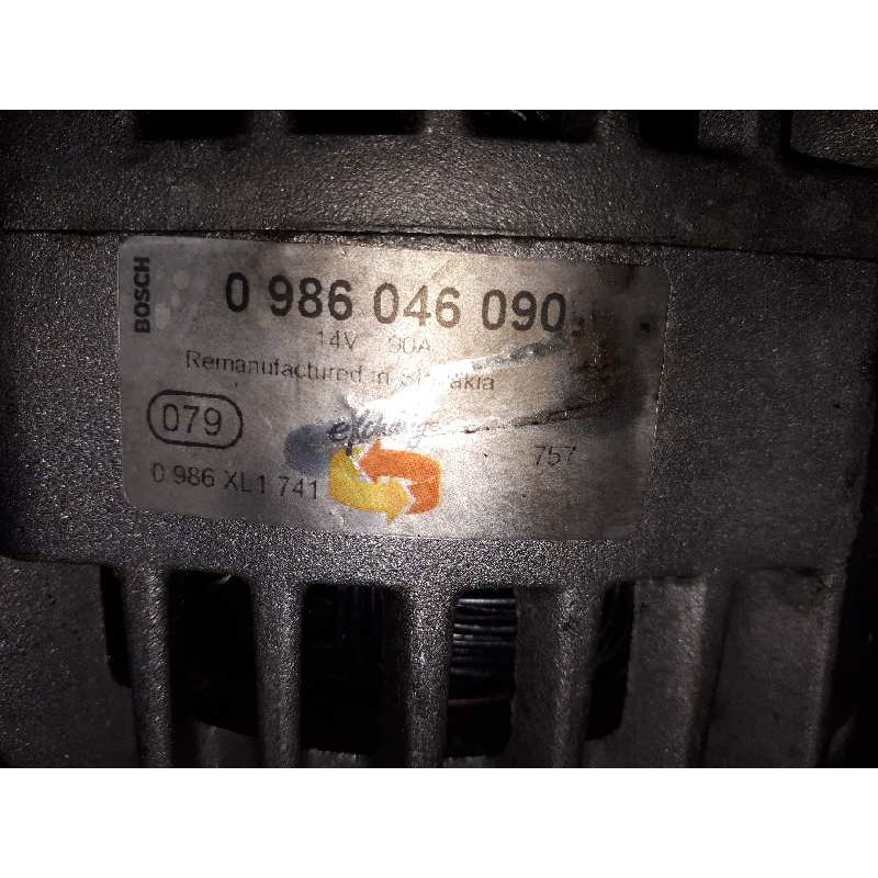 Recambio de alternador para alfa romeo 147 (190) 1.6 t.spark eco distinctive referencia OEM IAM 0071724323 0986046090 90A