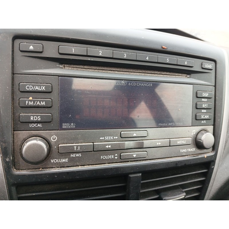 Recambio de sistema audio / radio cd para subaru forester (sh_) 2.0 d awd (shh) referencia OEM IAM   
