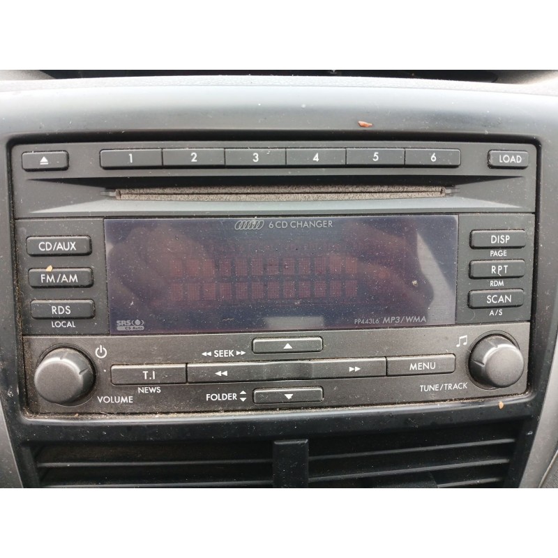 Recambio de sistema audio / radio cd para subaru forester (sh_) 2.0 d awd (shh) referencia OEM IAM   