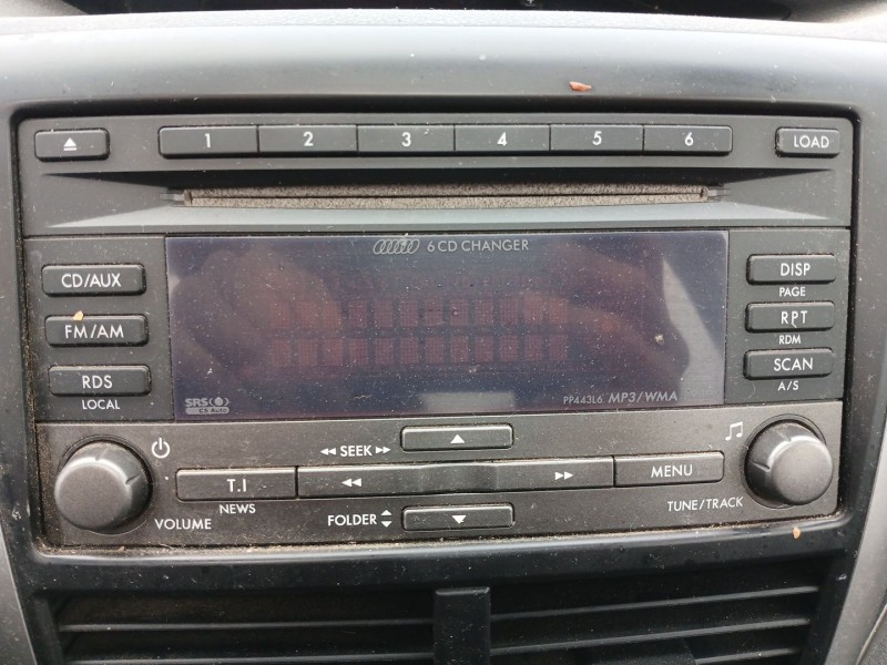 Recambio de sistema audio / radio cd para subaru forester (sh_) 2.0 d awd (shh) referencia OEM IAM   