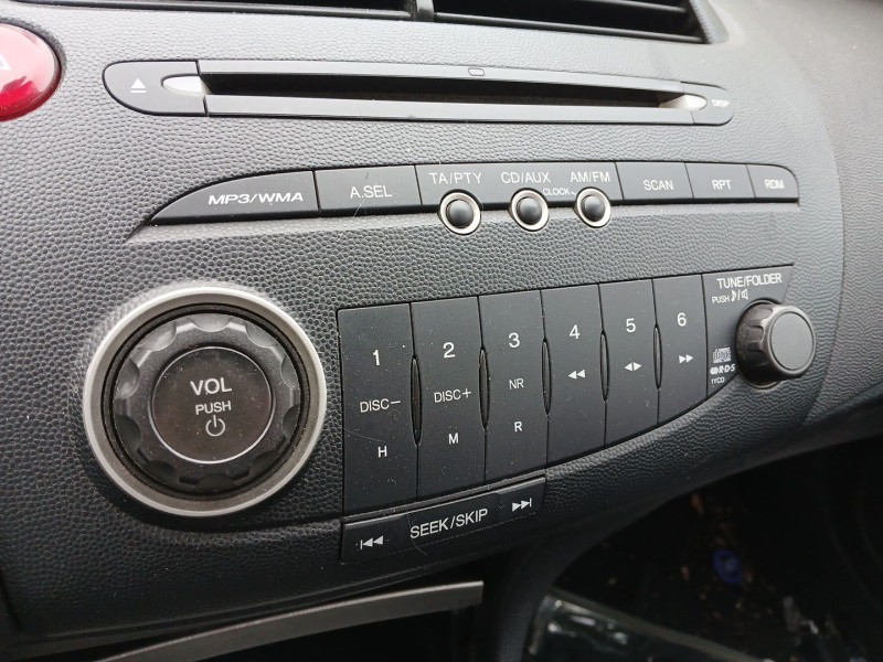 Recambio de sistema audio / radio cd para honda civic viii hatchback (fn, fk) 2.2 ctdi (fk3) referencia OEM IAM   