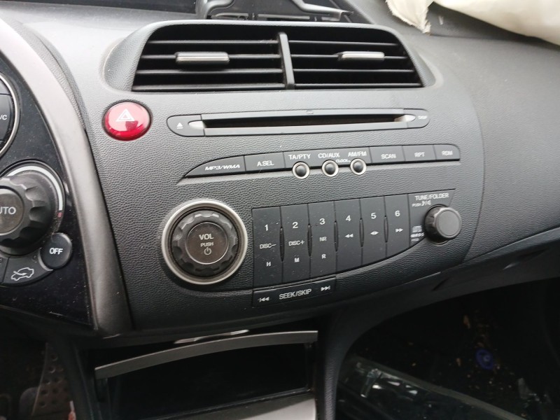 Recambio de sistema audio / radio cd para honda civic viii hatchback (fn, fk) 2.2 ctdi (fk3) referencia OEM IAM   