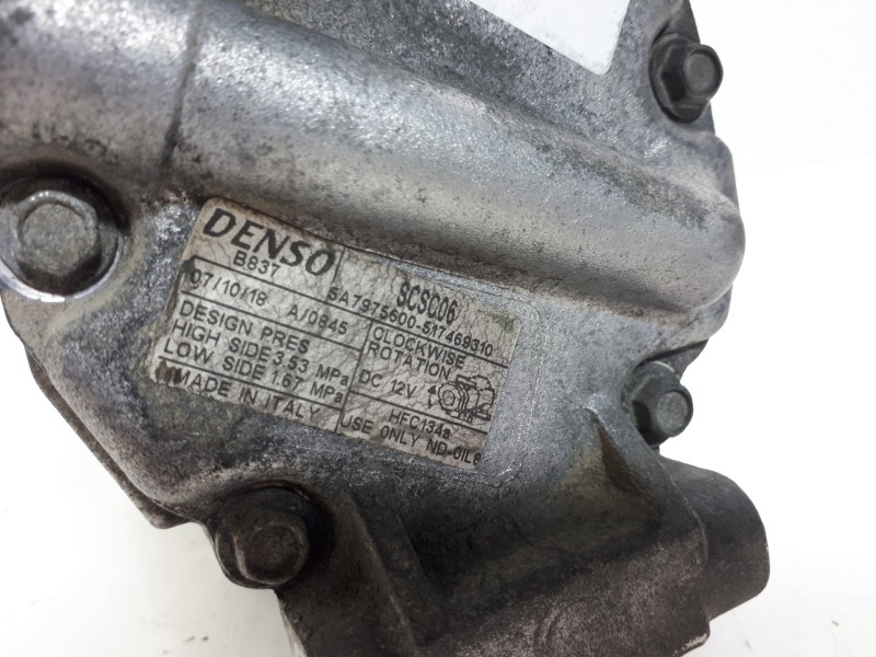 Recambio de compresor aire acondicionado para lancia ypsilon (101) 1,3 multijet 16v sport momodesign referencia OEM IAM 5A797560