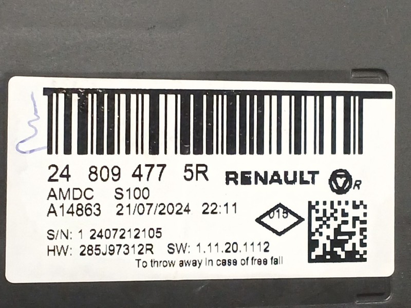 Recambio de cuadro instrumentos para nissan townstar furgoneta/monovolumen (xfk) 1.3 referencia OEM IAM 248094775R 2407212105 28