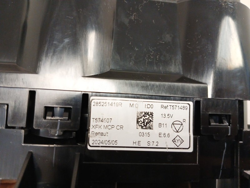 Recambio de mando calefaccion / aire acondicionado para nissan townstar furgoneta/monovolumen (xfk) 1.3 referencia OEM IAM 28525