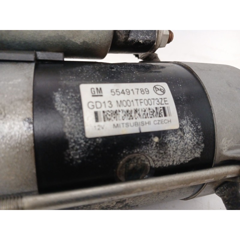 Recambio de motor arranque para opel zafira tourer c (p12) 1.6 cdti (75) referencia OEM IAM   