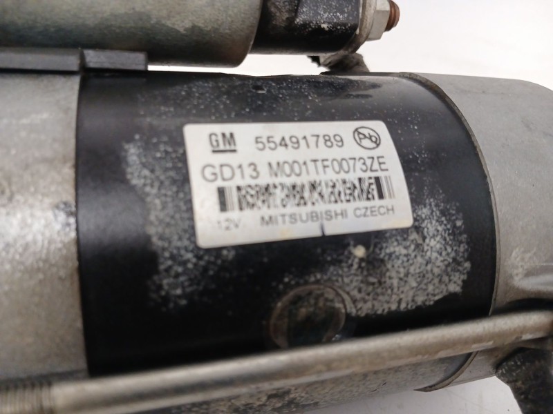 Recambio de motor arranque para opel zafira tourer c (p12) 1.6 cdti (75) referencia OEM IAM   