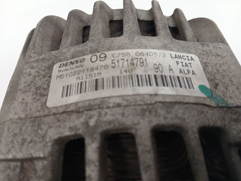Recambio de alternador para fiat 500 c (312_) 1.2 (312cxa1a, 312axa1a) referencia OEM IAM   