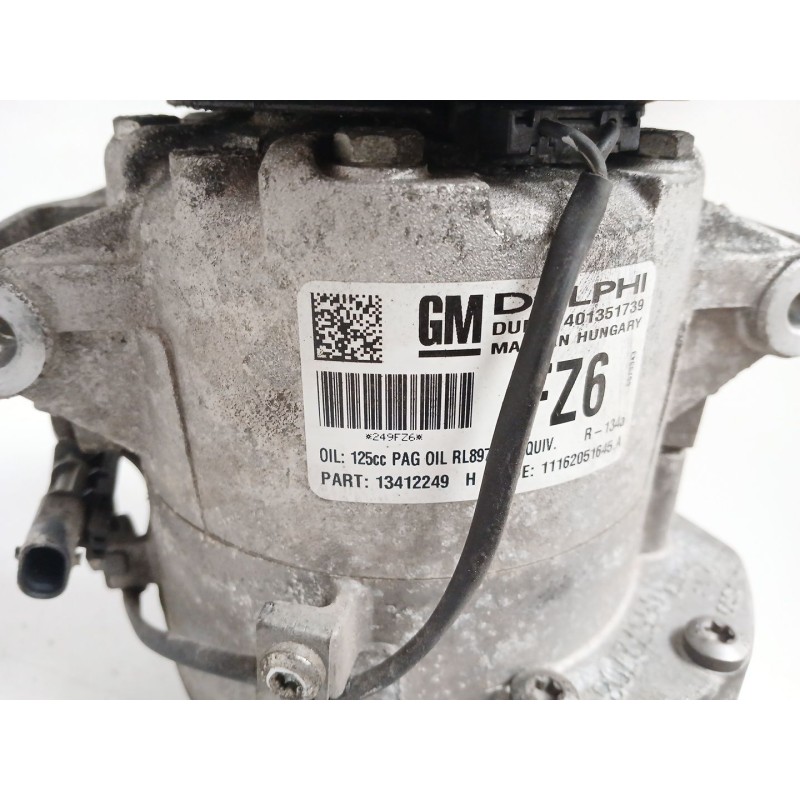 Recambio de compresor aire acondicionado para opel astra j (p10) 2.0 cdti (68) referencia OEM IAM   