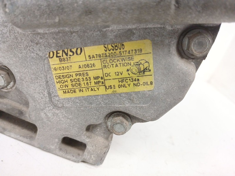 Recambio de compresor aire acondicionado para fiat 500 c (312_) 1.2 (312cxa1a, 312axa1a) referencia OEM IAM   