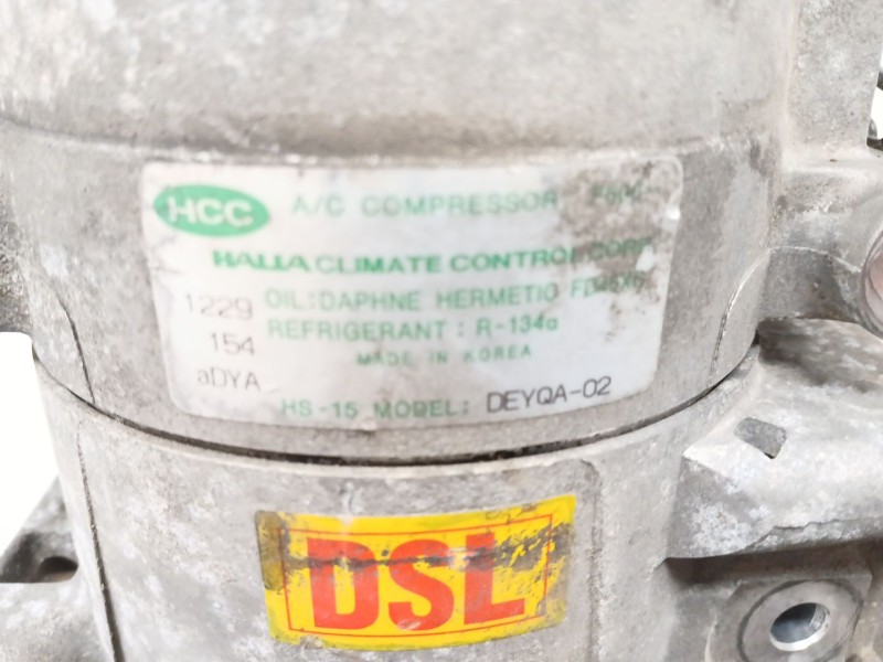 Recambio de compresor aire acondicionado para hyundai getz (tb) 1.5 crdi gls referencia OEM IAM   