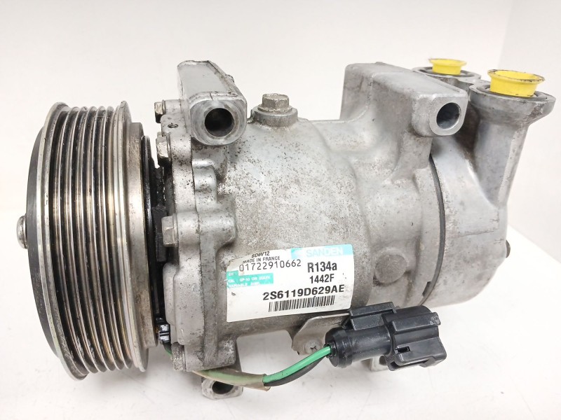Recambio de compresor aire acondicionado para ford fiesta v (jh_, jd_) 1.4 tdci referencia OEM IAM 2S6119D629AE  1442F