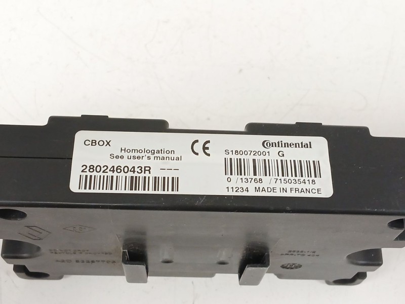 Recambio de modulo electronico para renault megane iii grandtour (kz0/1) 1.9 dci (kz0j, kz0n, kz1s) referencia OEM IAM 280246043