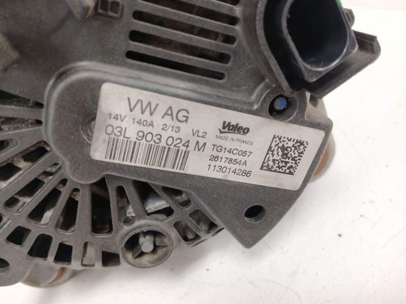Recambio de alternador para volkswagen touran (1t3) 1.6 tdi referencia OEM IAM 03L903024M  TG14C057