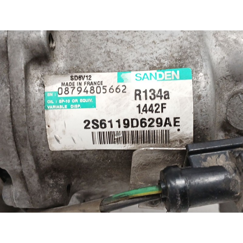 Recambio de compresor aire acondicionado para ford fiesta v (jh_, jd_) 1.4 tdci referencia OEM IAM   