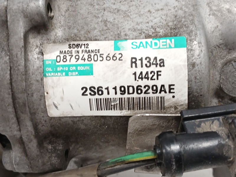 Recambio de compresor aire acondicionado para ford fiesta v (jh_, jd_) 1.4 tdci referencia OEM IAM   