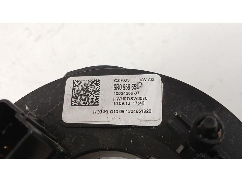 Recambio de anillo airbag para seat ibiza iv (6j5, 6p1) 1.6 tdi referencia OEM IAM 6R0959654  1002425607