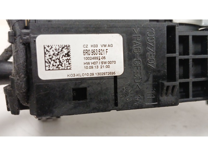 Recambio de mando intermitentes para seat ibiza iv (6j5, 6p1) 1.6 tdi referencia OEM IAM 6R0953521F  