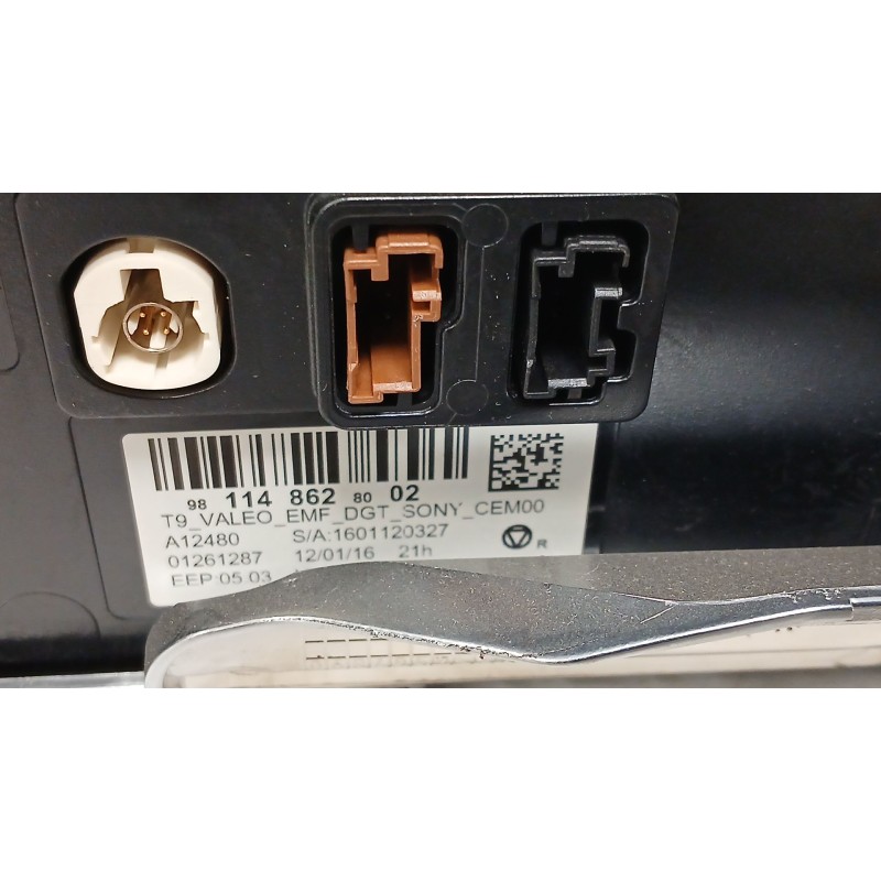 Recambio de pantalla multifuncion para peugeot 308 sw ii (lc_, lj_, lr_, lx_, l4_) 1.2 thp 130 referencia OEM IAM 981148628002  